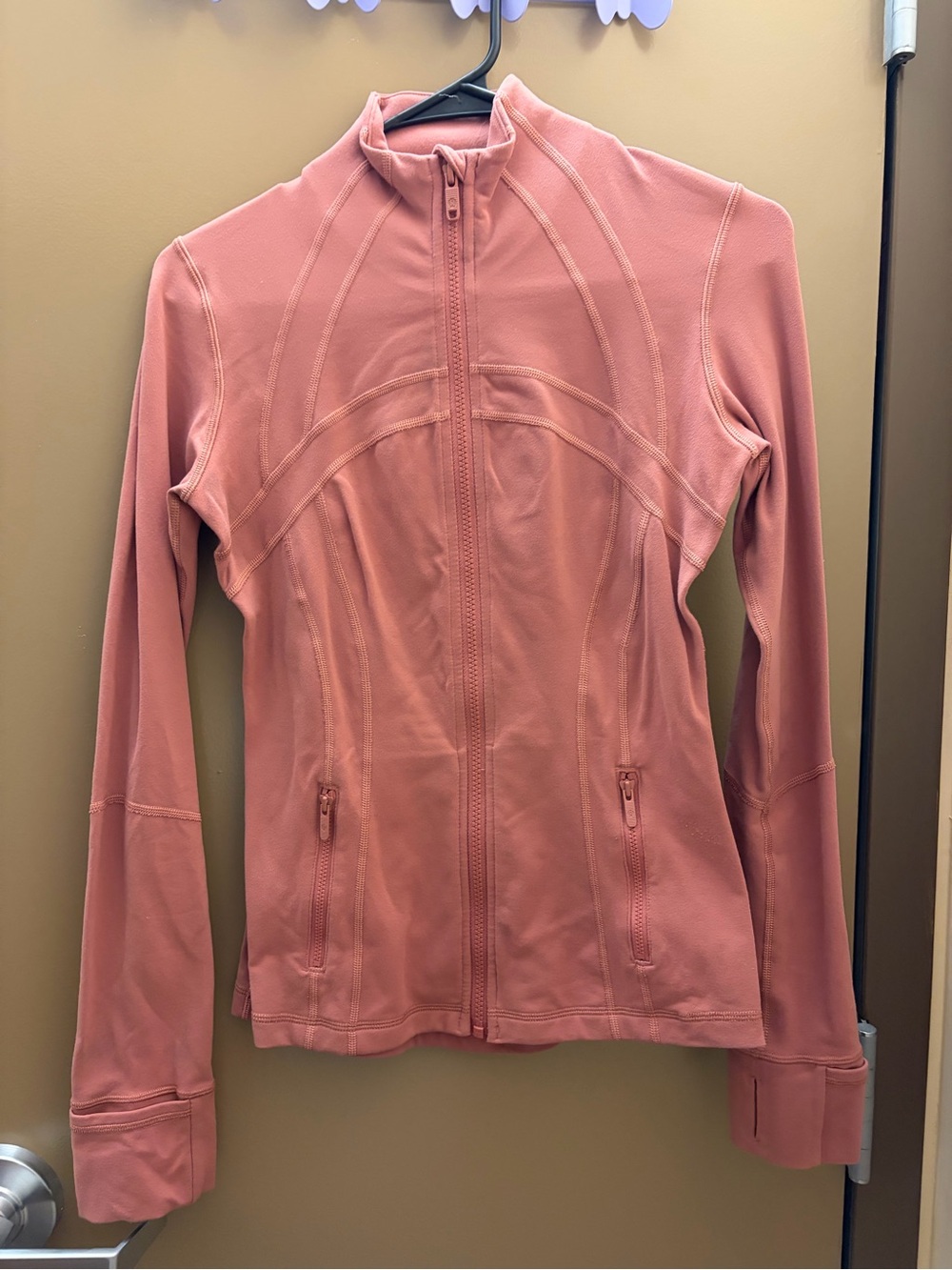 Lululemon Women’s Pink Full-Zip Active Jacket